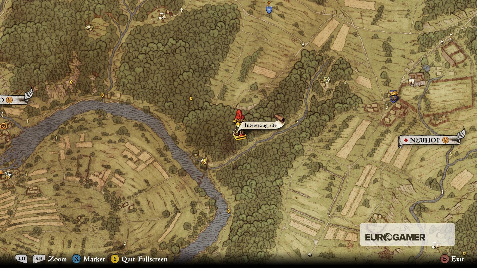 Kingdom Come Deliverance Treasure Map locations where to find all 25